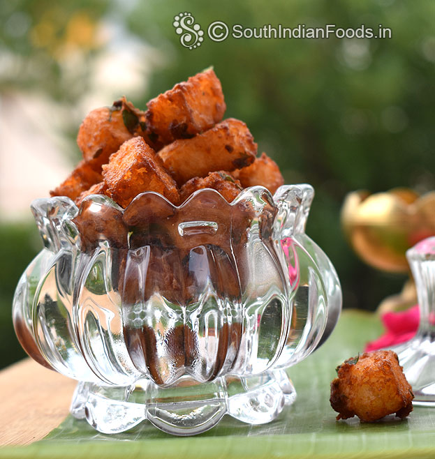 Schezwan idli pakoras