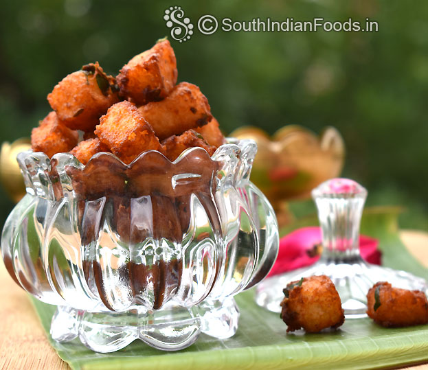 Schezwan idli fritters