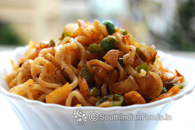Schezwan masala noodles