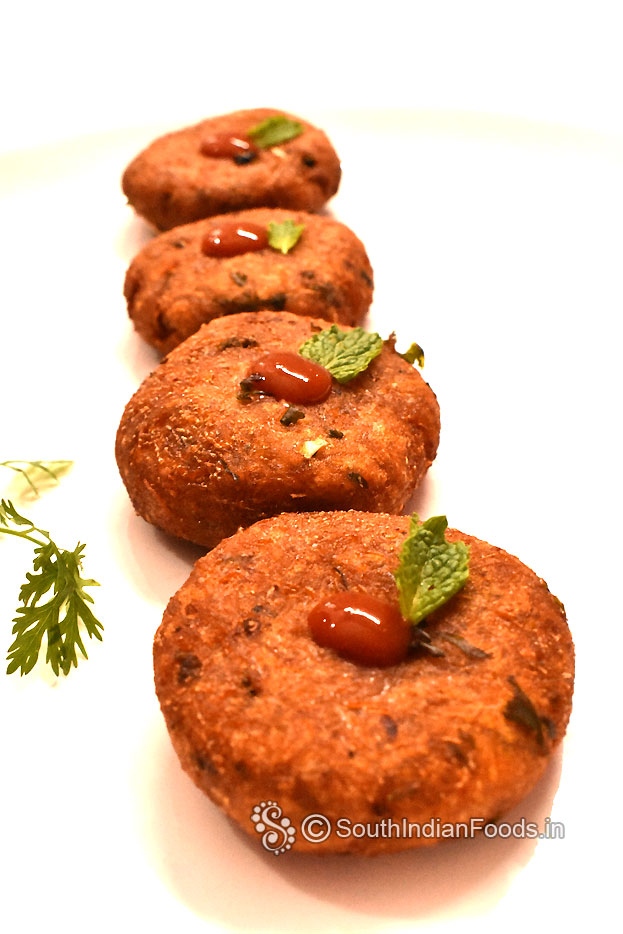 Semiya potato tikki