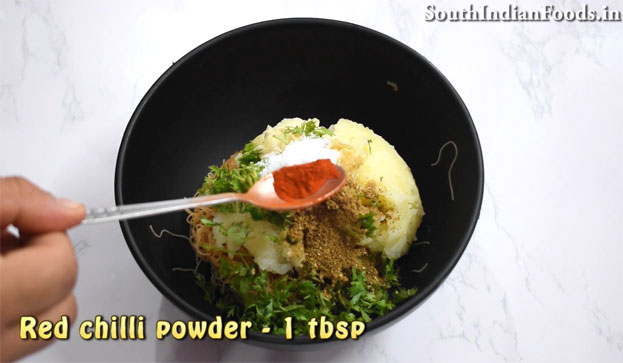 Semiya tikki step 8