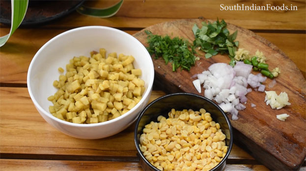 Crispy senai kizhangu masala vadai step 4
