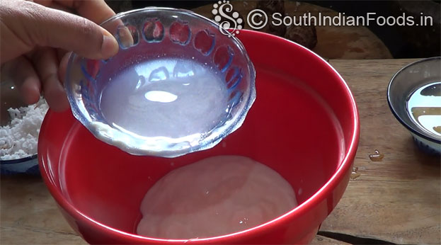 Add water