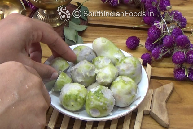 Seppankizhangu puli kuzhambu step 5