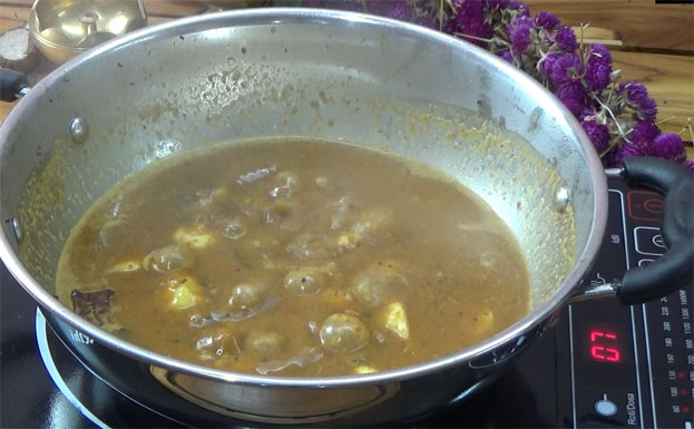 Seppankizhangu puli kuzhambu step 18