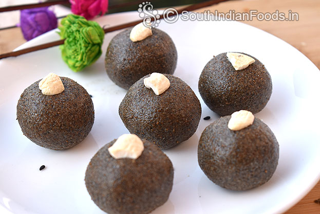 Sesame laddu ingredients
