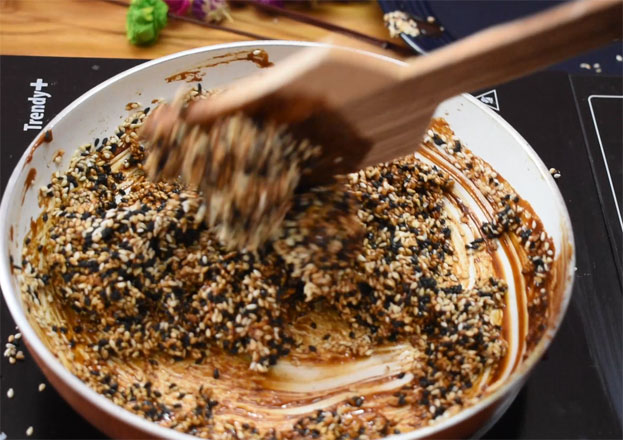 Sesame laddu ingredients