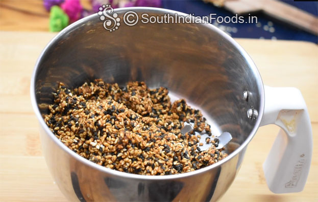 Sesame laddu ingredients