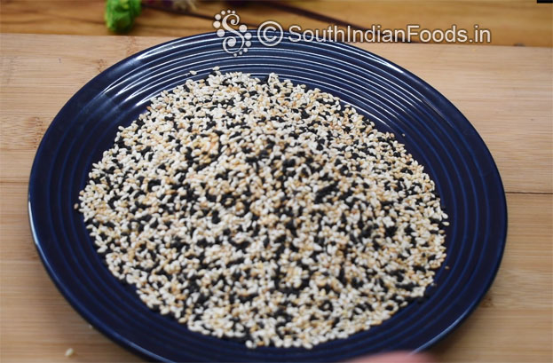 Sesame laddu ingredients
