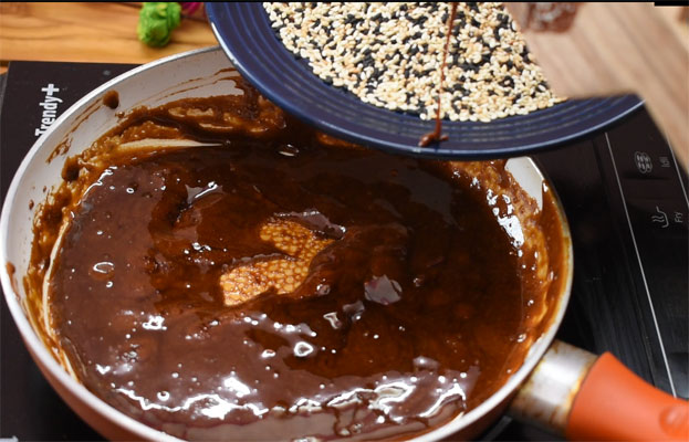Sesame laddu ingredients
