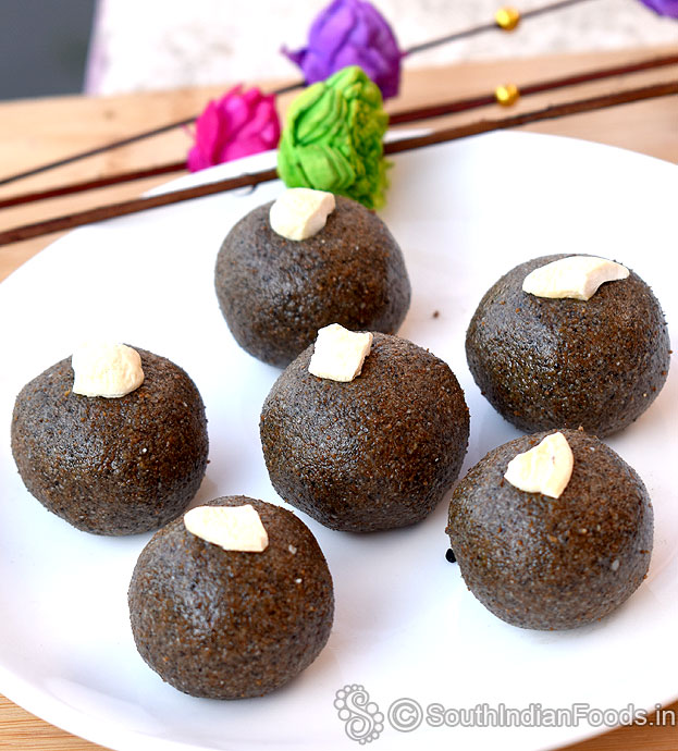 Sesame laddu ingredients