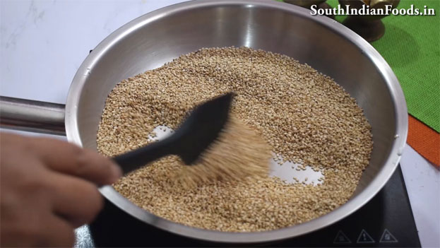 Sesame rose chikki sep 2