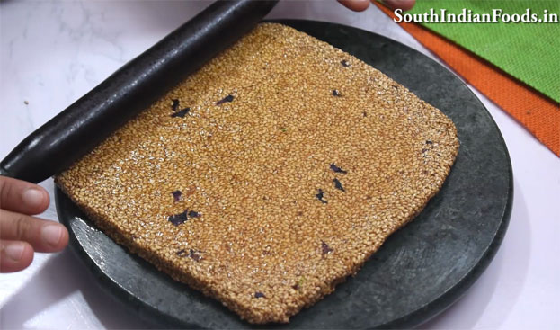 Sesame rose chikki sep 33
