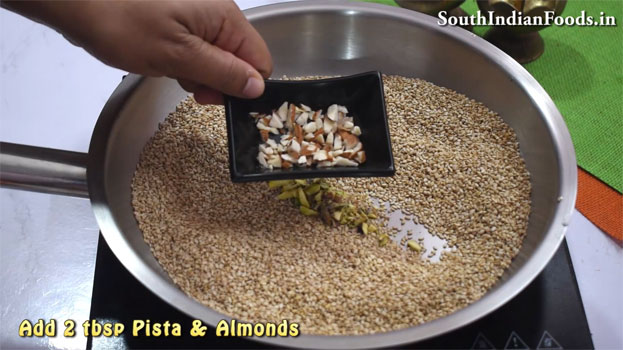 Sesame rose chikki sep 7