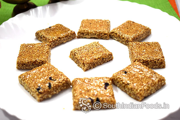 2 ingredient till chikki