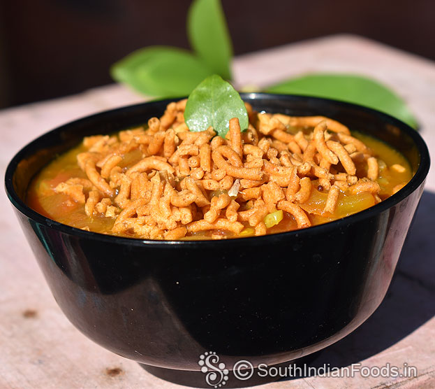 Traditional rajasthani sev tamatar ki sabji
