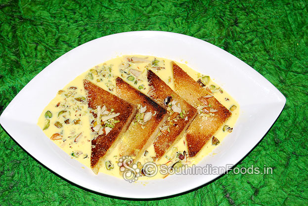 Shahi tukra recipe