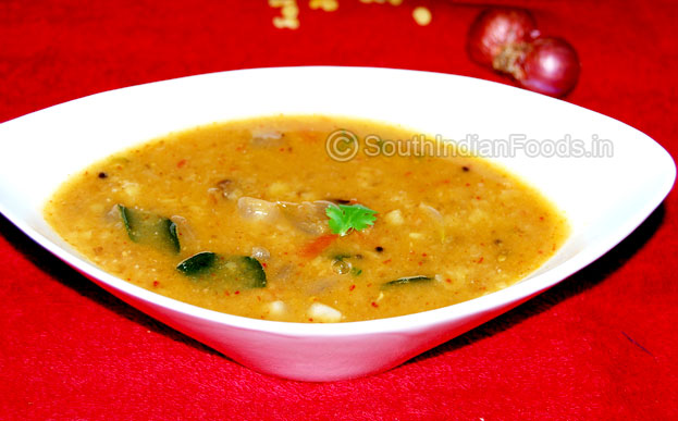 Shallots sambar