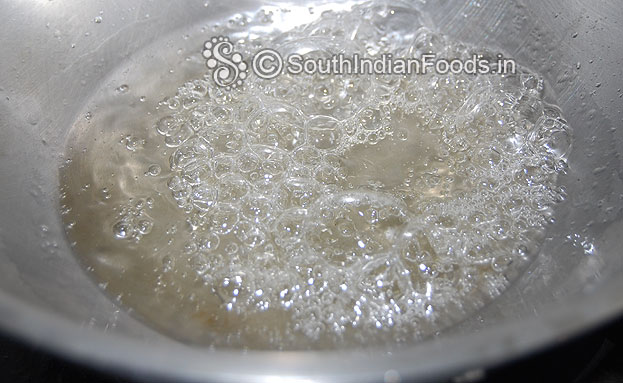 Let it boil till balls forming consistency on low flame