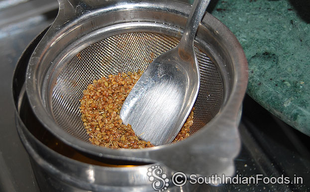 Gently squeeze and extract water