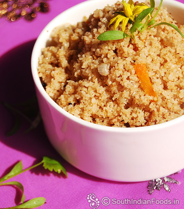 Broken wheat upma