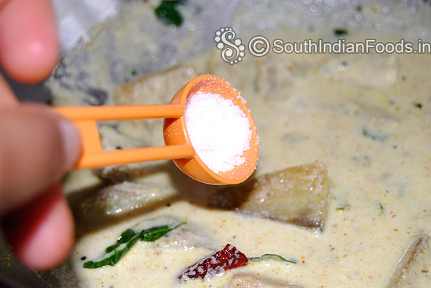 Add salt mix well