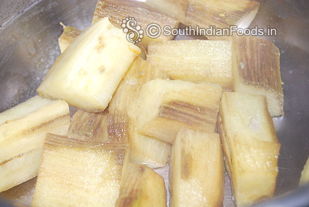Once boiled drain water