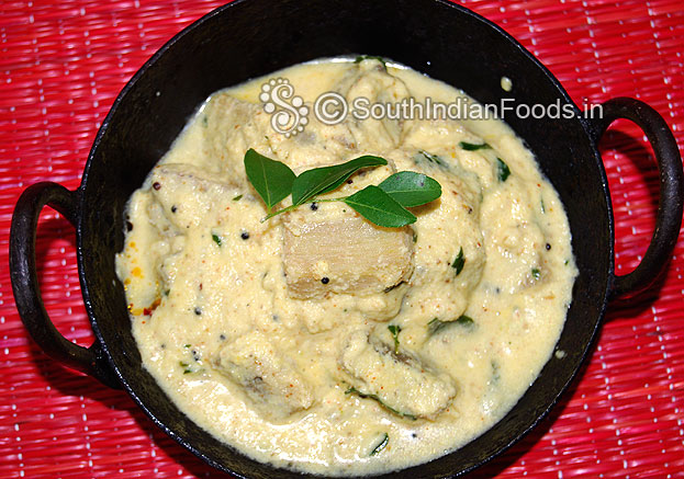 Traditional kalan recipe is ready