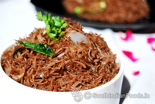 Simple semiya upma