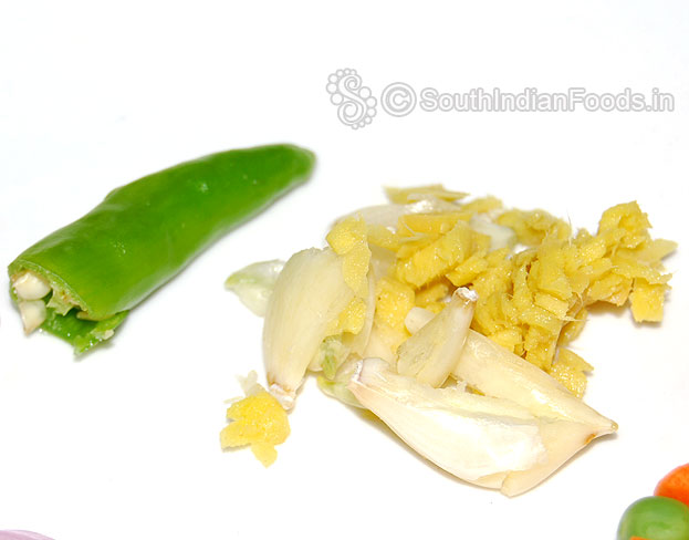 Ginger, Garlic & green chilli