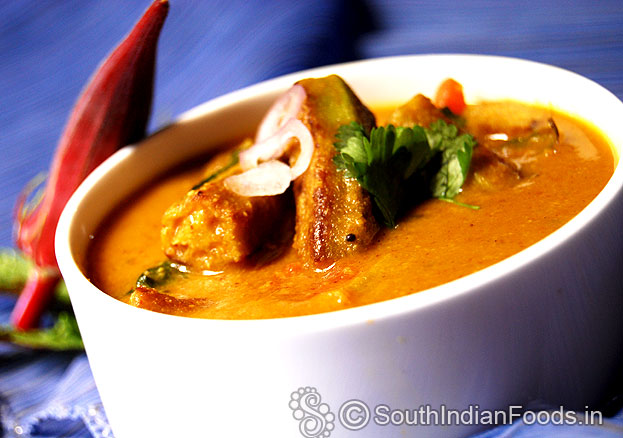 Sivappu vendkkai kara kulambu