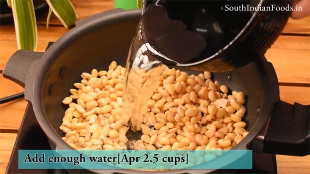 Soya beans masala sundal recipe step 5