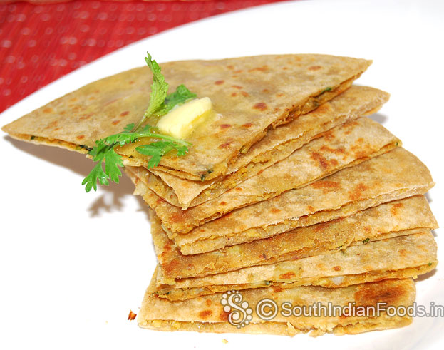 Meal maker paratha