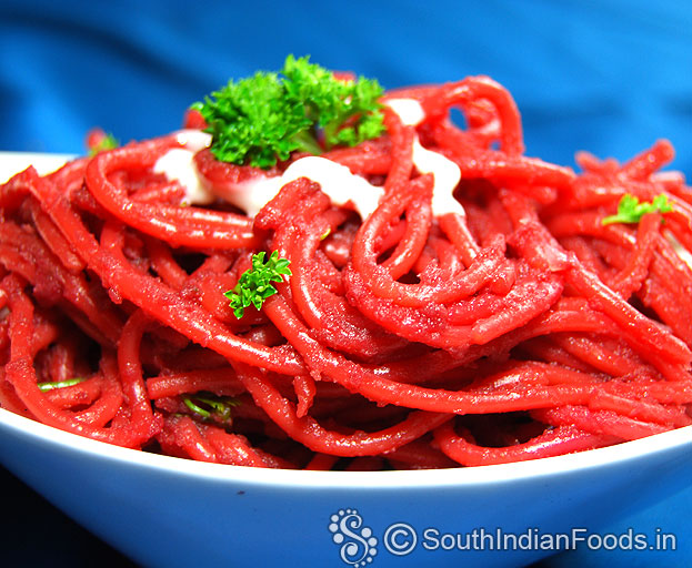 Instant red spagetti