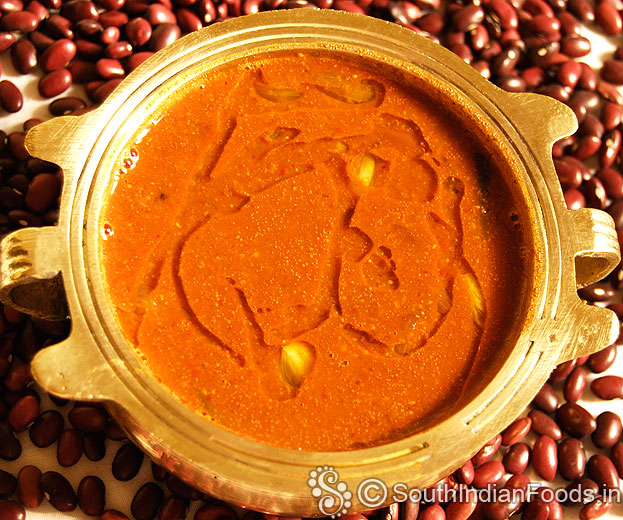 Rajma beans kuzhambu