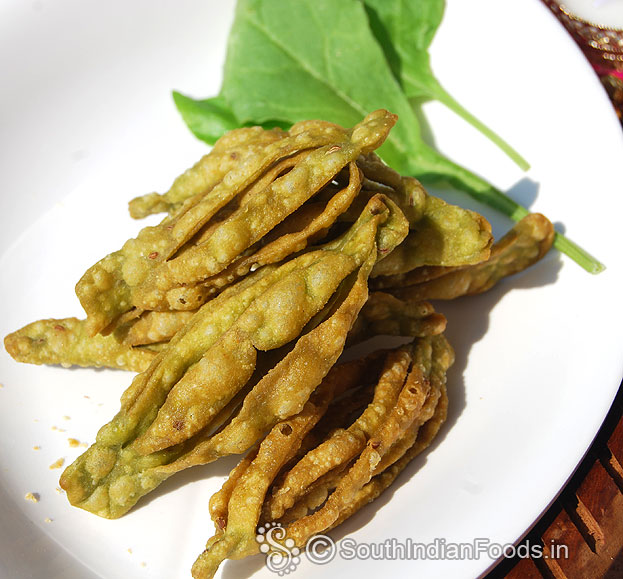Palak flower namkeen