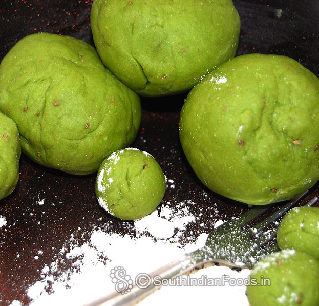 Dough is ready, cover it and leave it for 10 min