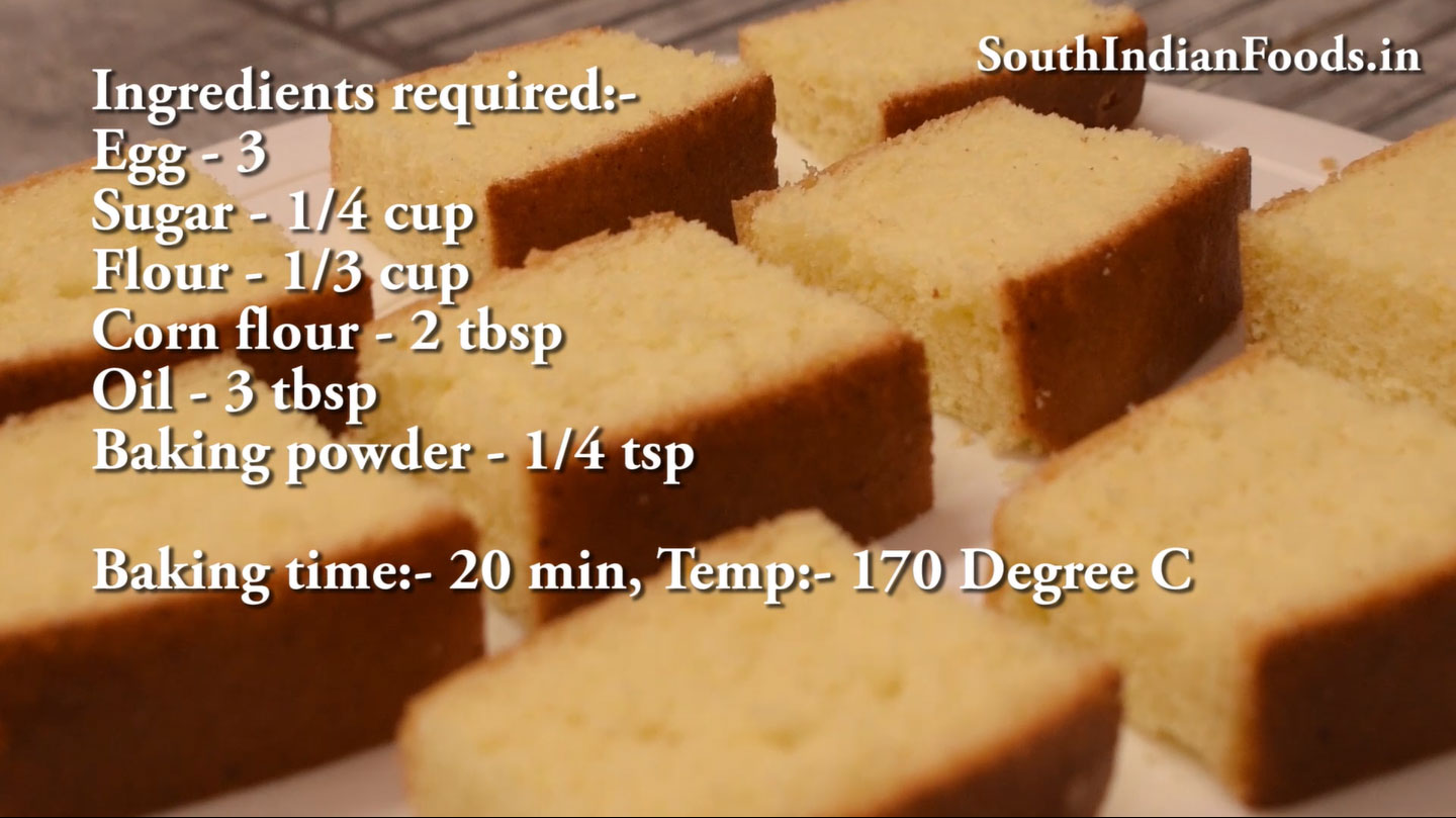 Sponge cake 2 