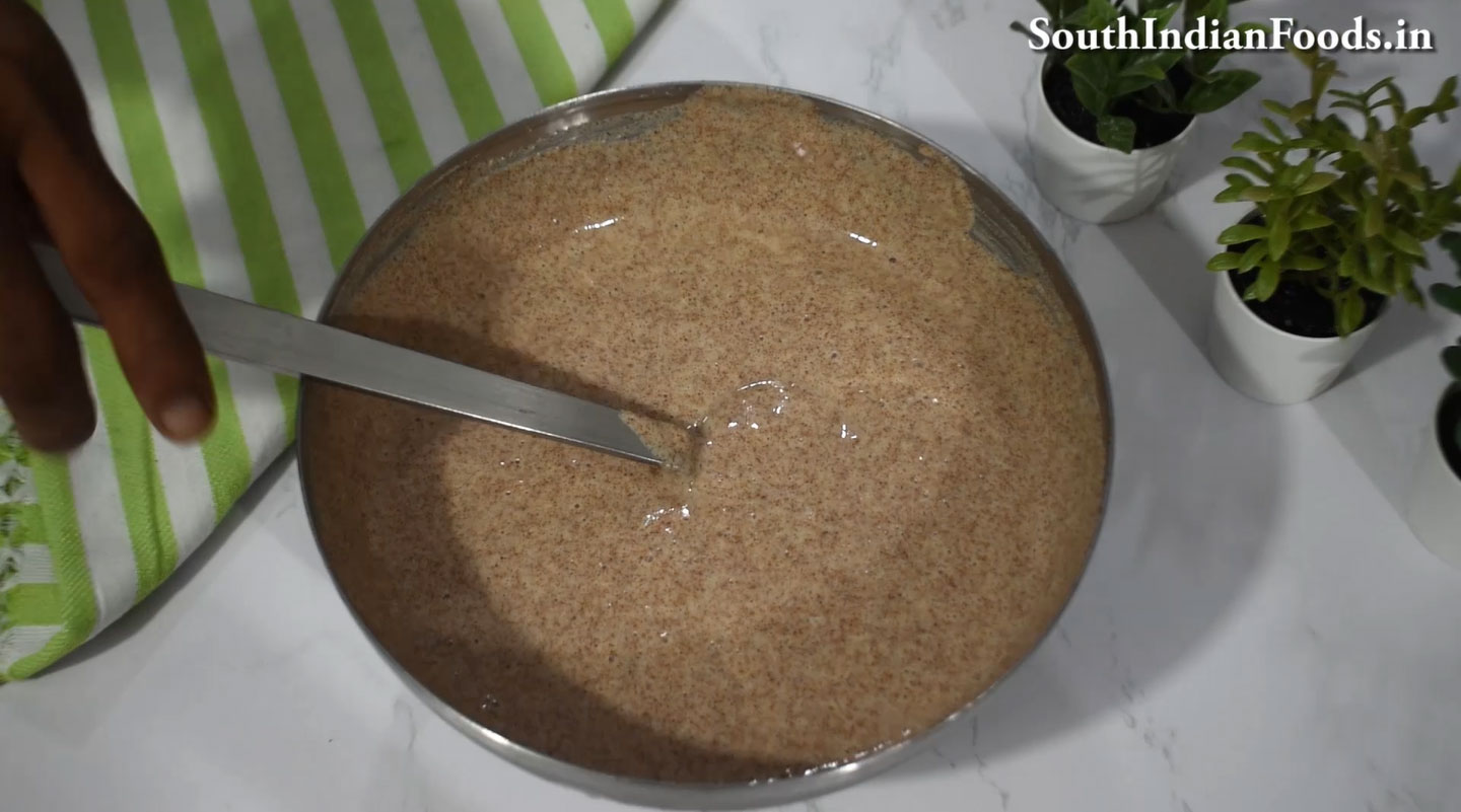 Spongy ragi uthappam  14