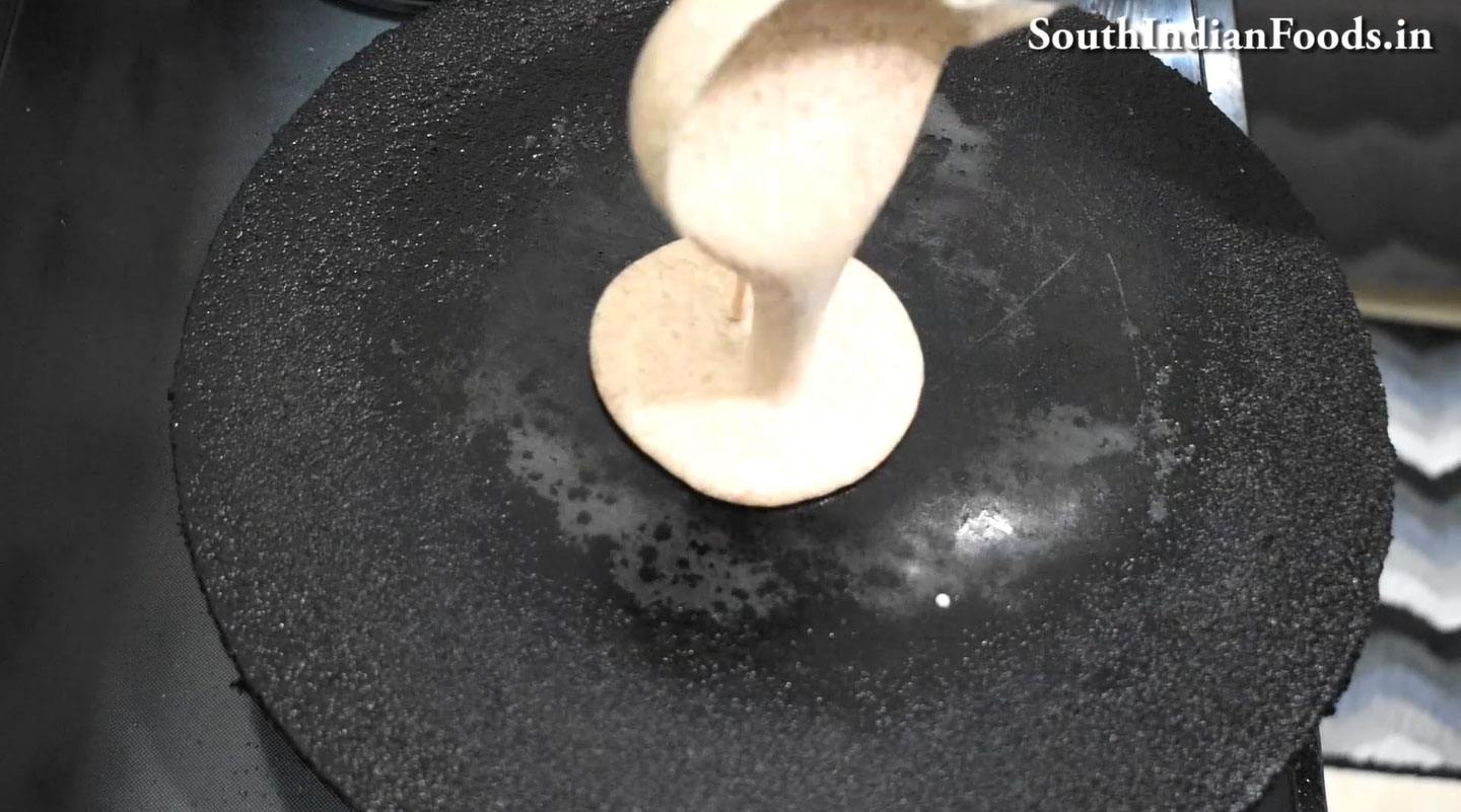 Spongy ragi uthappam  15
