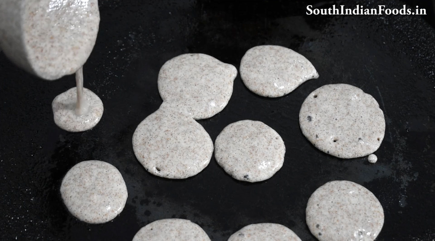 Spongy ragi uthappam  22