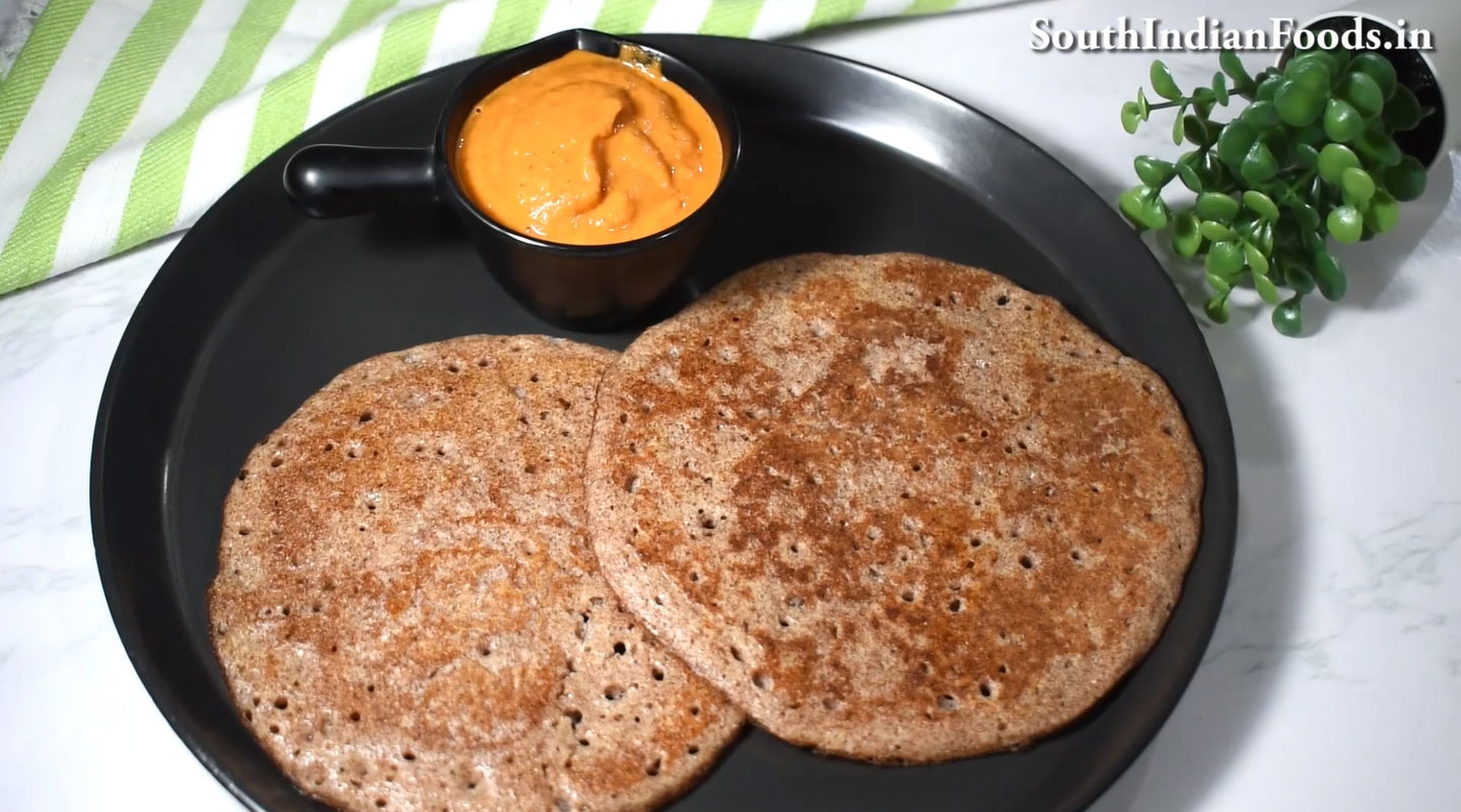 Spongy ragi uthappam  25
