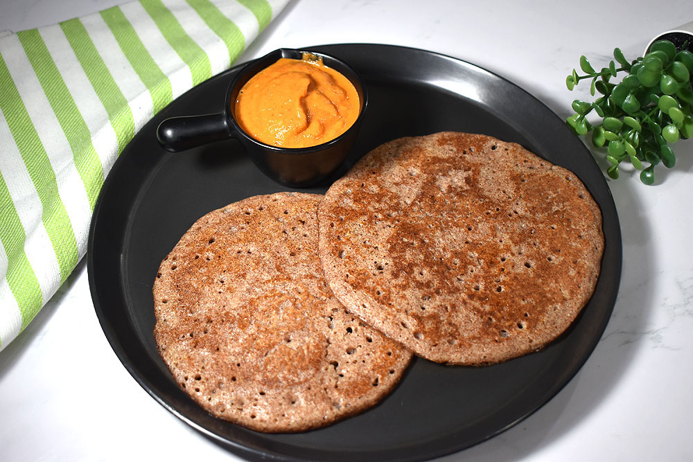 Spongy ragi uthappam  26