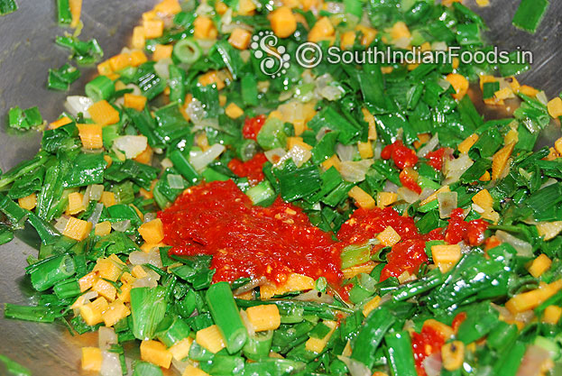 Add red chilli paste