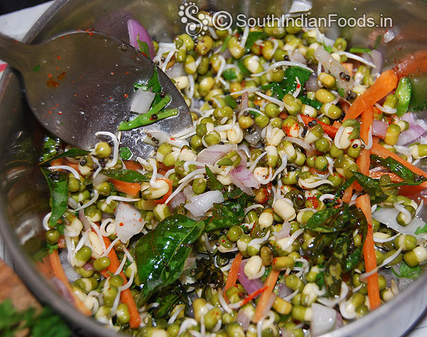 Add seasoned ingredients