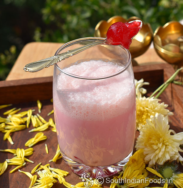Instant jam lassi