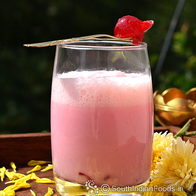 Jam yogurt summer cooler