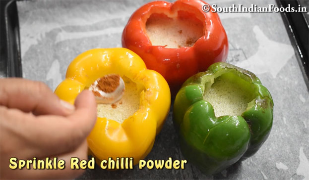 Stuffed capsicum step `9