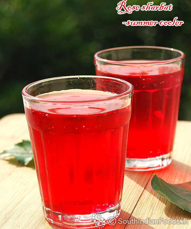 Rose lemonade