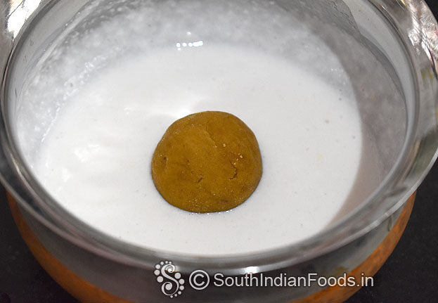 Dip balls in idli batter